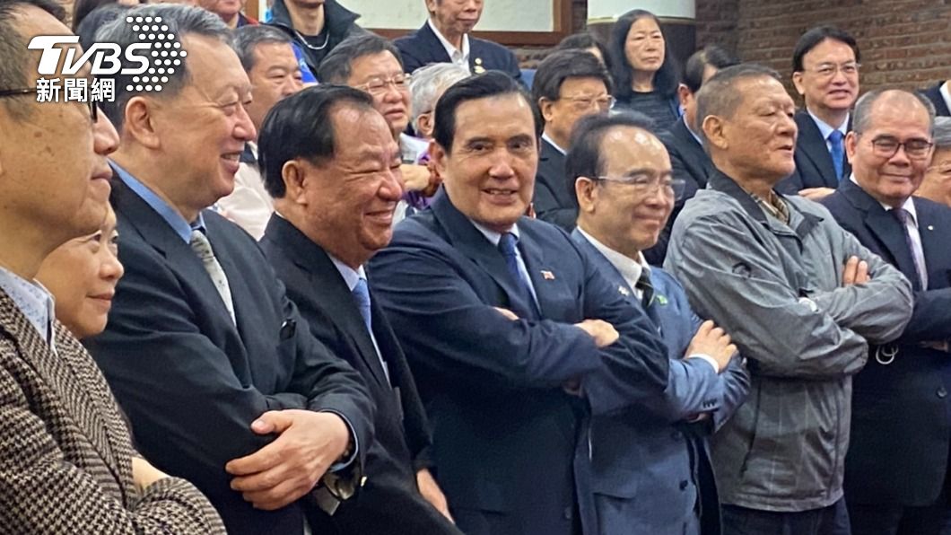前總統馬英九今(3)日出席「2022 年教國團菁英論壇」聲援救國團。(圖/林至柔攝)