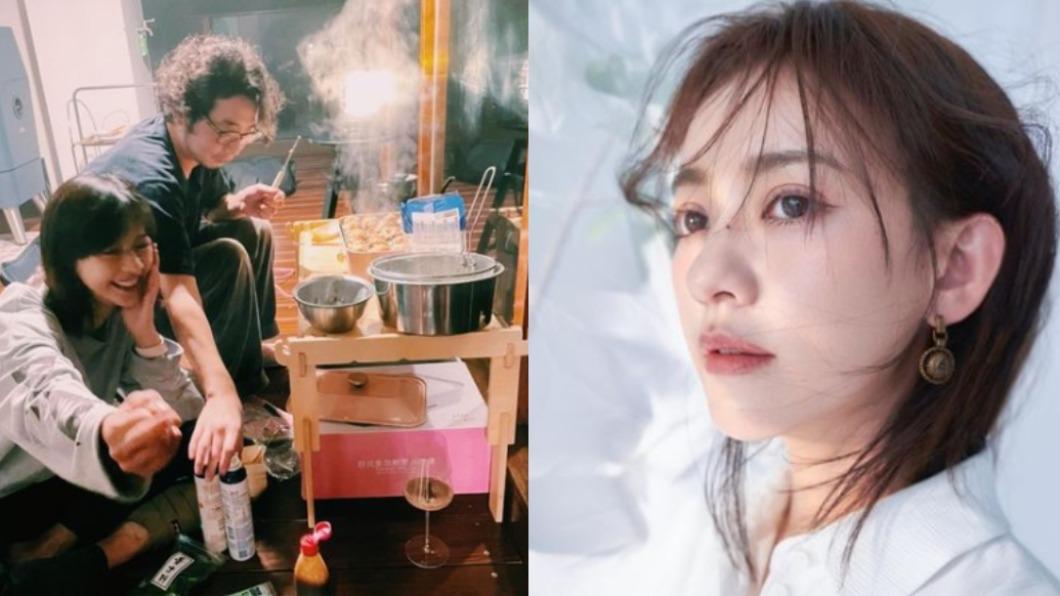 如果有下輩子，陳意涵表示還是會選擇許富翔。（合成圖／翻攝自陳意涵臉書）