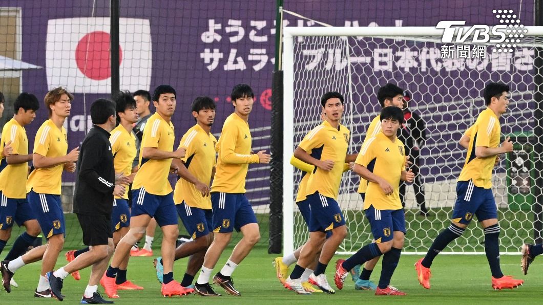 日本將在今晚對上克羅埃西亞。（圖／達志影像美聯社）