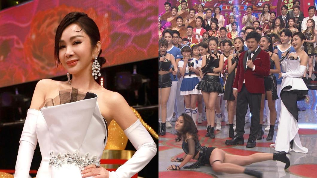 陳美鳳辣跳「屁股蛋地板動作」激不得! 跪地扭腰電臀尬女星