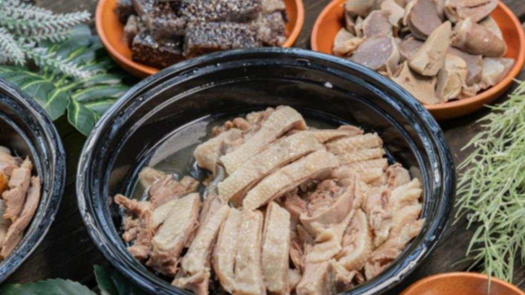 鹹水鵝油香飽滿又鮮嫩多汁。(圖/柚香魚子醬的蹦蹦跳跳提供)