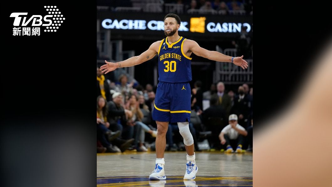 Stephen Curry。（圖／達志影像美聯社）