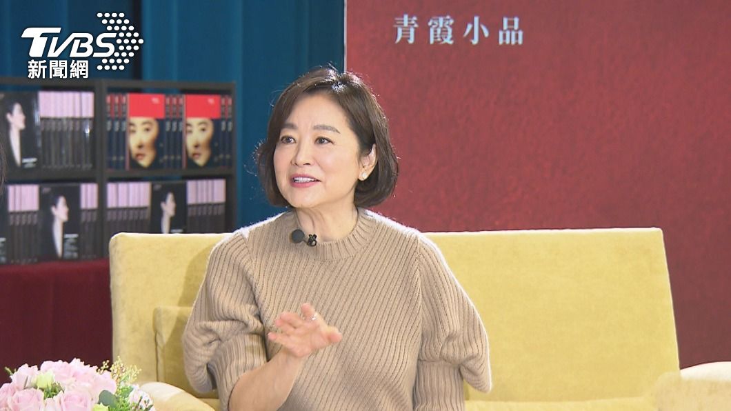 林青霞提及自己榮獲香港大學名譽博士的心態轉換。(圖/TVBS)