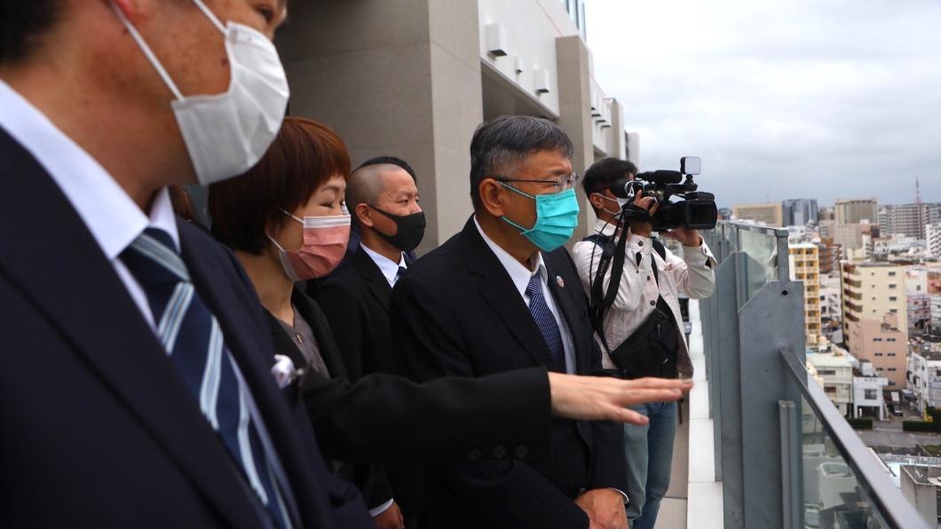 柯文哲上周出訪沖繩。(圖/北市觀傳局提供)