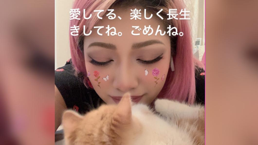 木村花生前在IG寫下的最後一段話：「我愛你，請你要快樂長命的活下去。對不起。」（圖／翻攝自木村花IG）