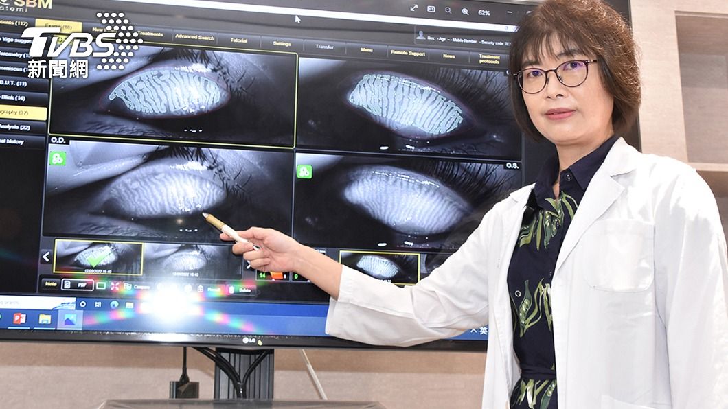 阿伯眼睛長期乾澀刺痛模糊 「脈衝光」治療乾眼症