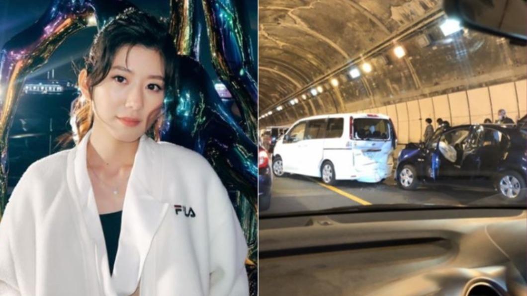26歲女星遇「連環車禍」!11台車撞爛 赴日煉獄畫面曝