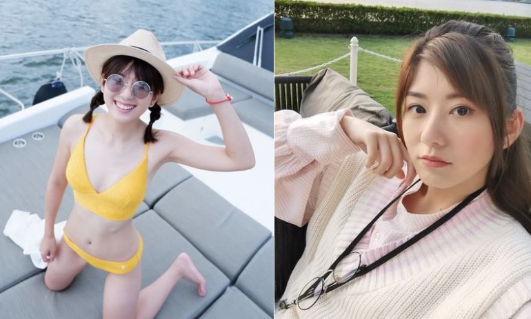 陳嘉慧擁有清新氣質、魔鬼般的身材。(圖/翻攝自陳嘉慧IG)