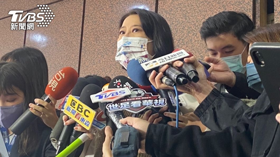 國民黨台北市第三選區立委補選參選人王鴻薇。（圖／林至柔攝）