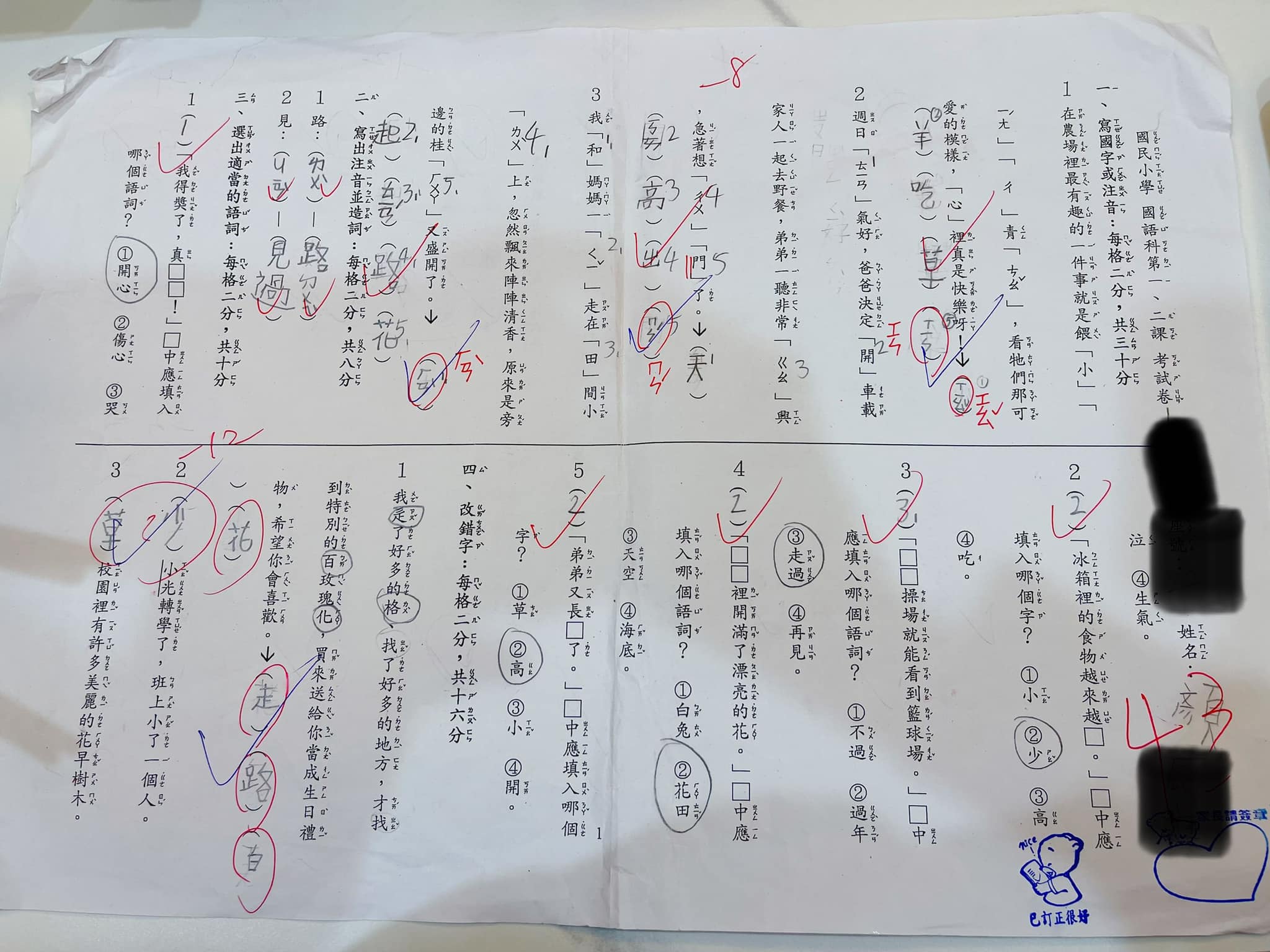 複雜題型讓顏俊宇直呼「不簡單」。（圖／翻攝自顏俊宇醫師臉書）