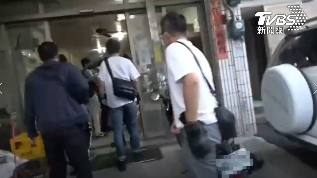 台中搜索畫面。（圖／TVBS）