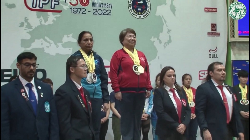 圖/畫面翻攝 Asian Powerlifting Federation