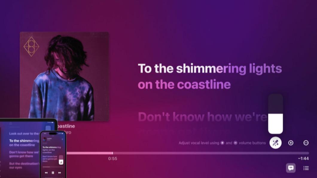 秒變移動式KTV! Apple Music全新「開唱」功能上線