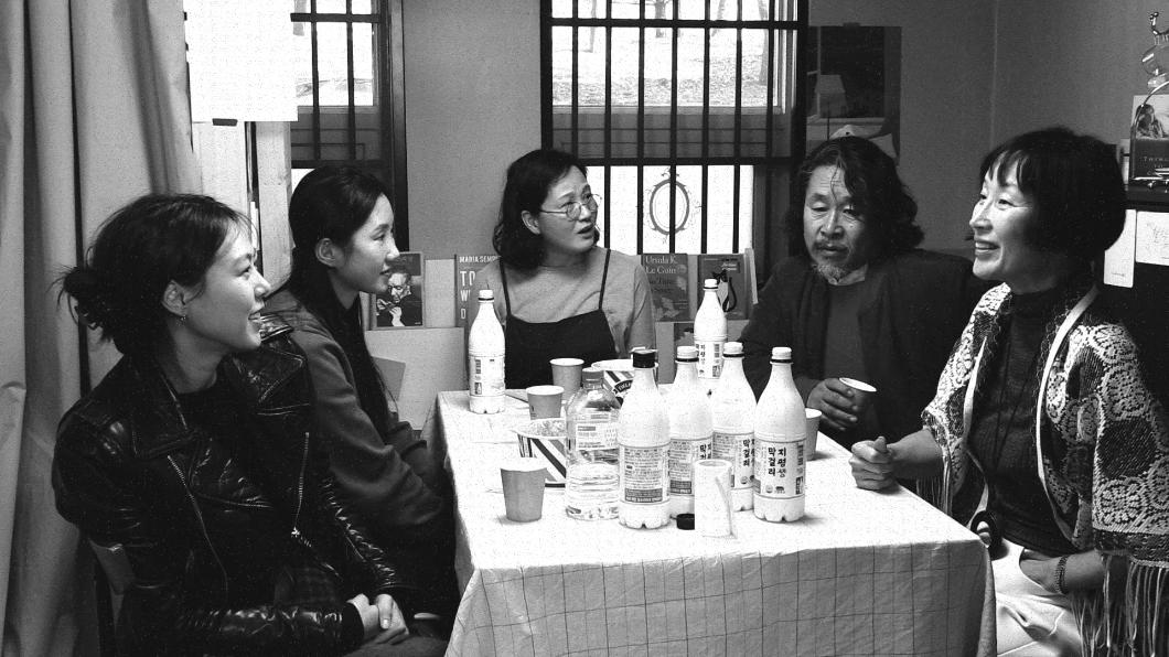 這是金珉禧第9度演出洪常秀執導之作。(圖/可樂電影提供)