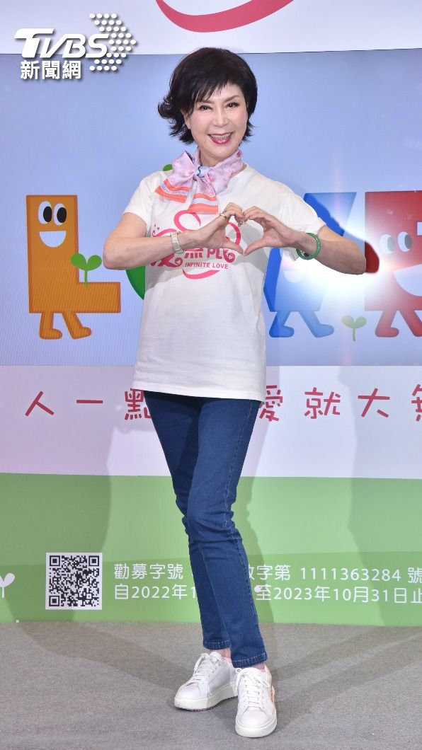 白嘉莉擔任三屆《分享愛無限》公益大使。（圖／梁恩誌攝）
