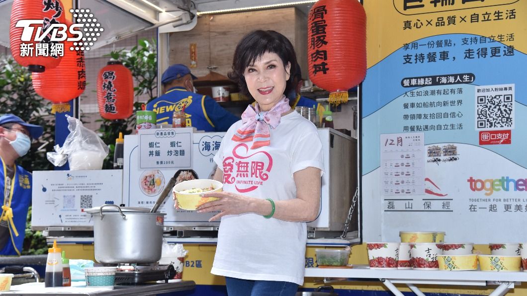 資深女星白嘉莉。(圖/梁恩誌攝)