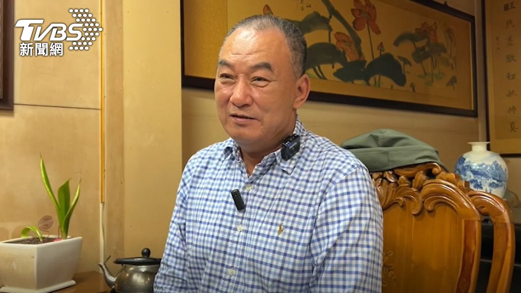 前台南市議員謝財旺。(圖/TVBS)