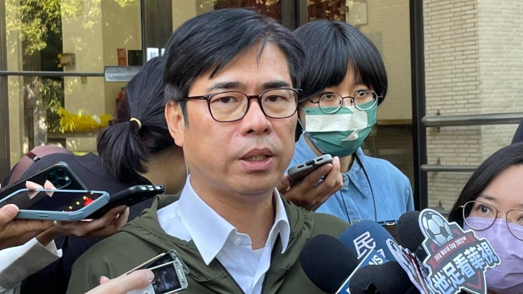 民進黨代理主席陳其邁。(圖/吳紹瑜攝)
