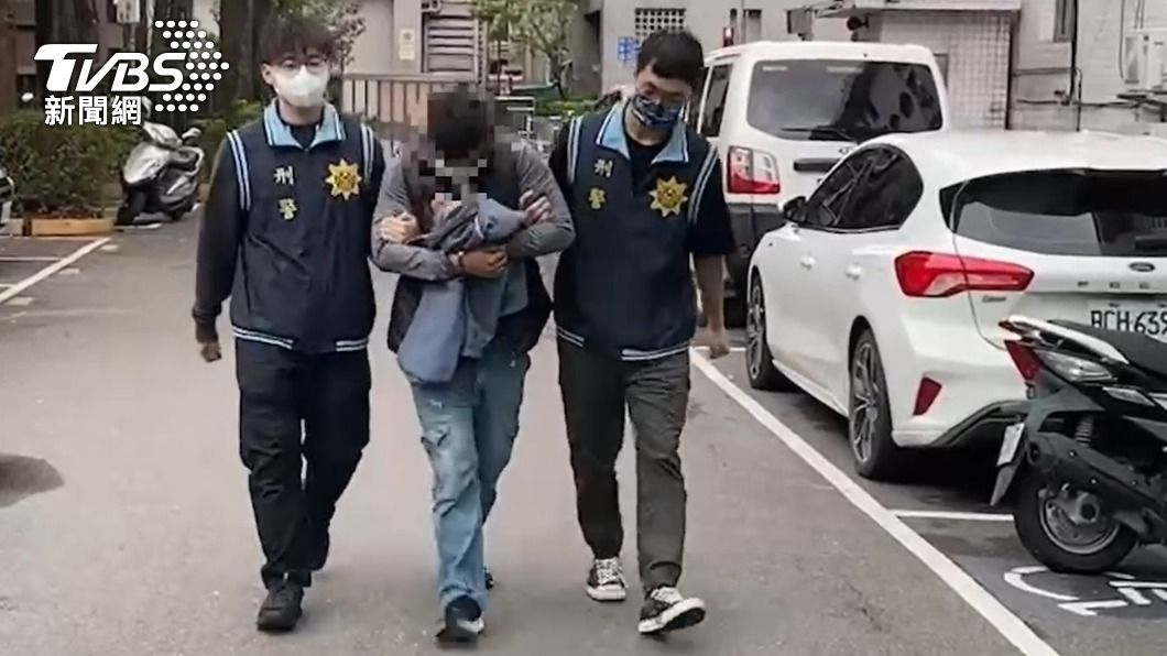 警方將李男移送法辦。(圖/TVBS)