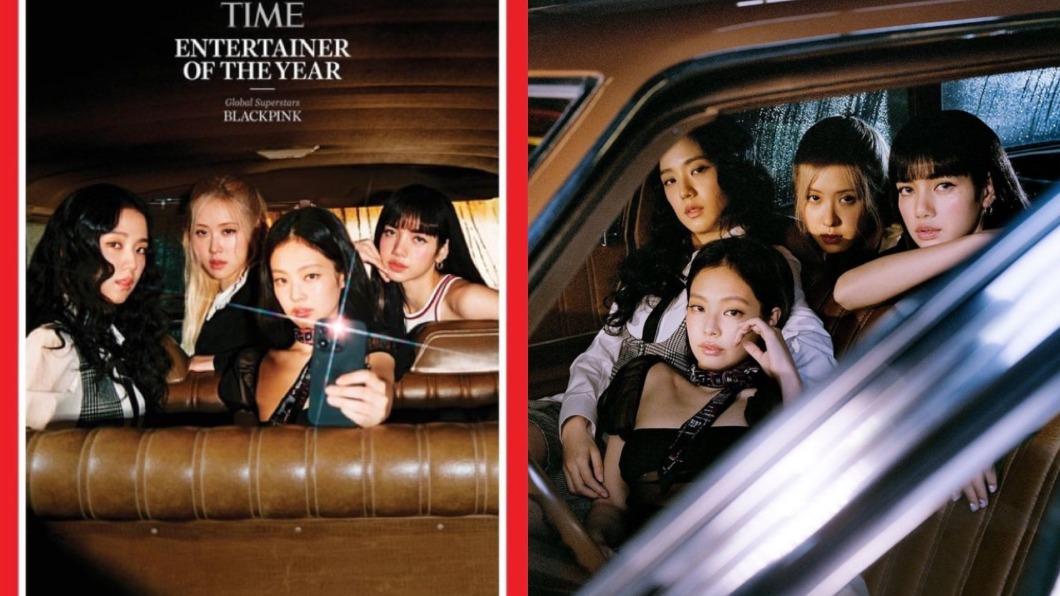 BLACKPINK被選為「2022年最佳藝人」。(圖/翻攝自TIME IG)