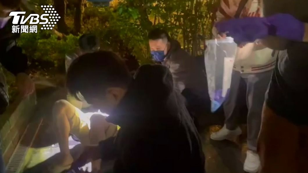警方網路巡邏鎖定販毒男子。(圖/TVBS)