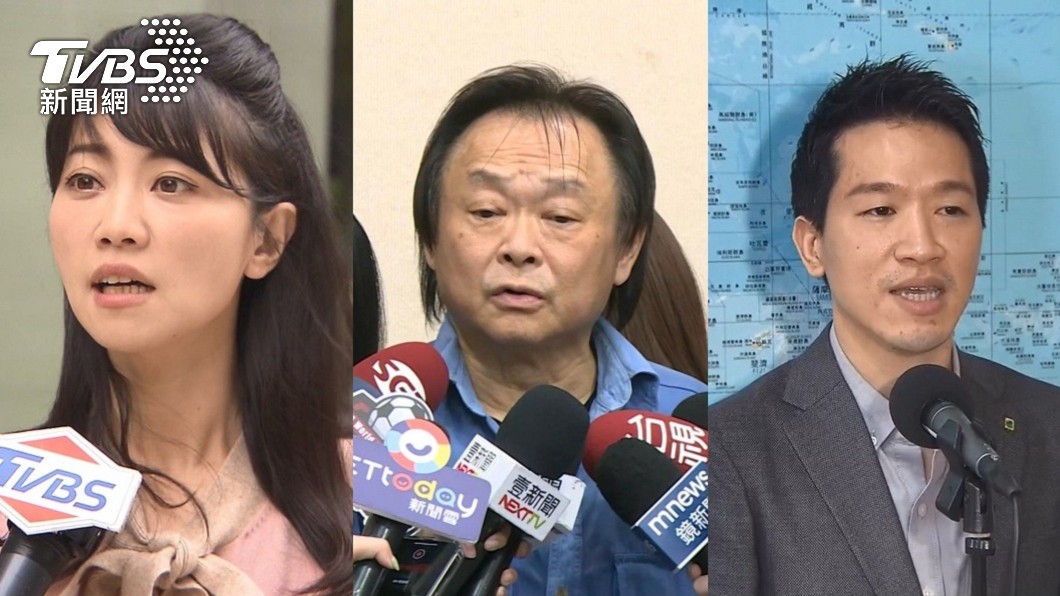 民進黨黨內興起檢討聲量包括高嘉瑜、王世堅和何志偉都提出問題。(合成圖/TVBS資料照)
