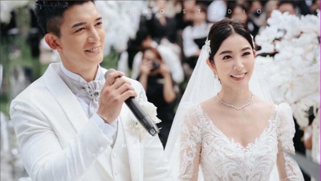 維恩在11月與王家梁舉辦婚禮。(圖/翻攝自許維恩臉書)