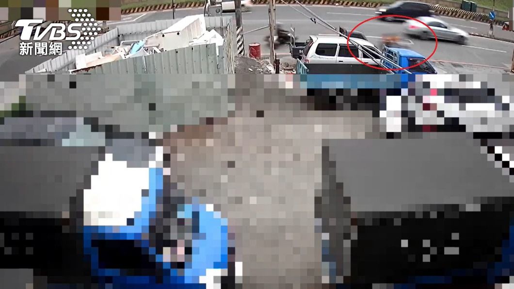 蘆洲環堤大道機車追撞釀1死　事故瞬間曝光