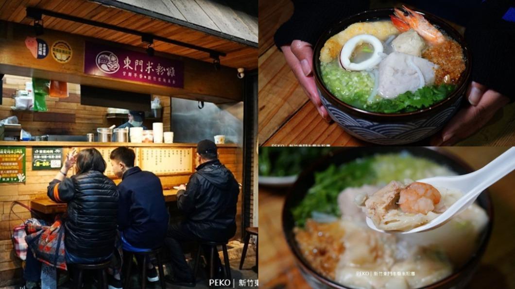 新竹人氣米粉湯!隱身東門市場 大尾鮮蝦、魷魚圈超澎派