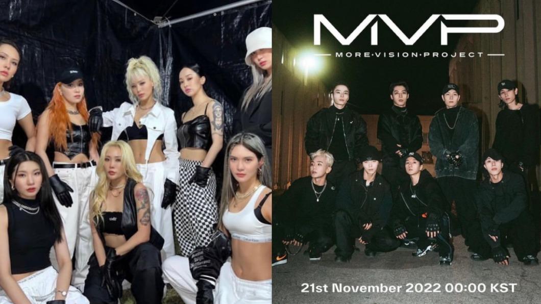 HolyBang與MVP皆是朴宰範旗下藝人。(圖/翻攝自morevision.kr IG)