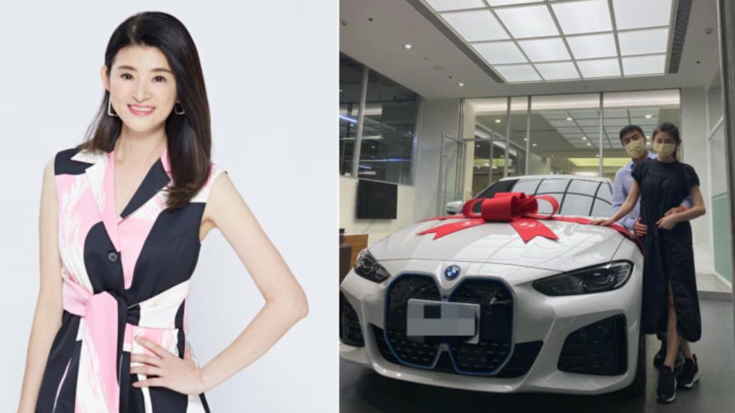 蘇宗怡在今年6月時迎來人生第一輛電動車BMW i4 eDrive40。(圖/蘇宗怡提供)