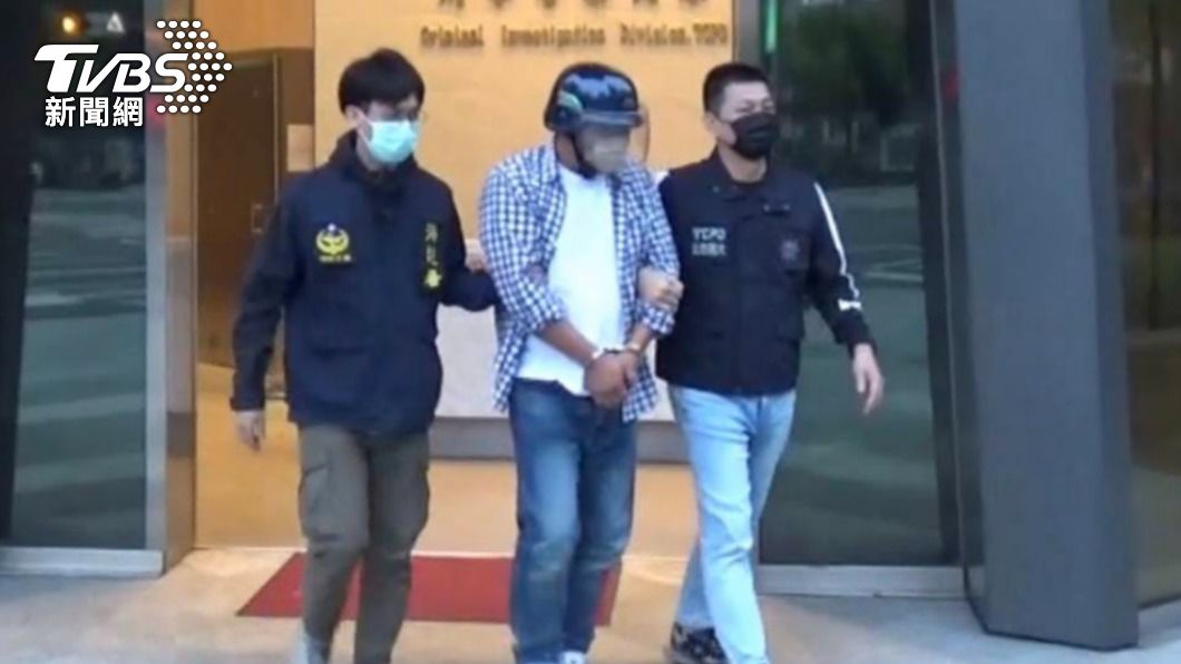 犯嫌遭警方移送。(圖/TVBS)