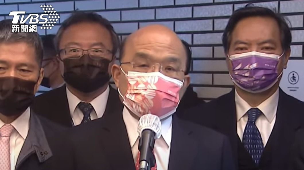 行政院長蘇貞昌對於小三通,提出「搶藥說」。(圖/TVBS資料畫面)