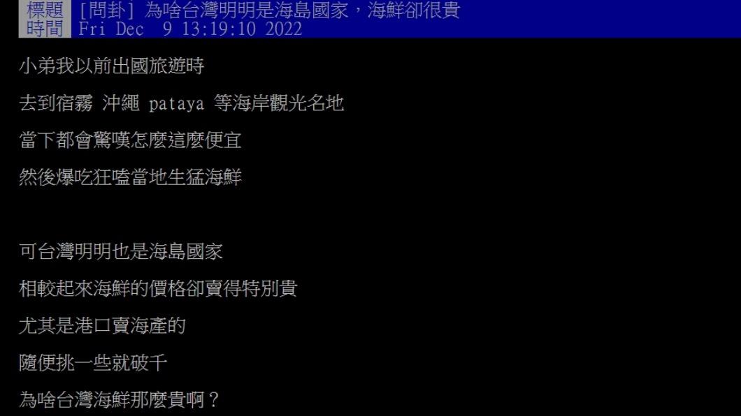 原PO發文。(圖/翻攝自PTT)
