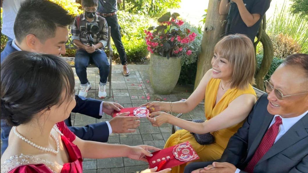 崔麗心今年8月升格當婆婆。（圖／翻攝自崔麗心臉書）