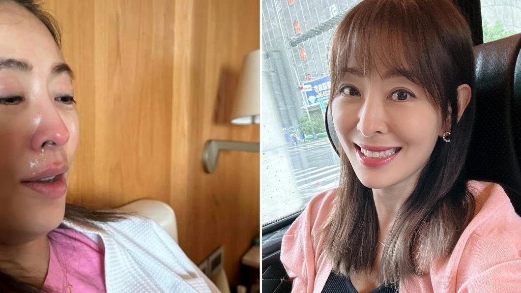 賈永婕「鼻涕流出哭腫眼」爆粗口! 老公認了飛機上淚崩