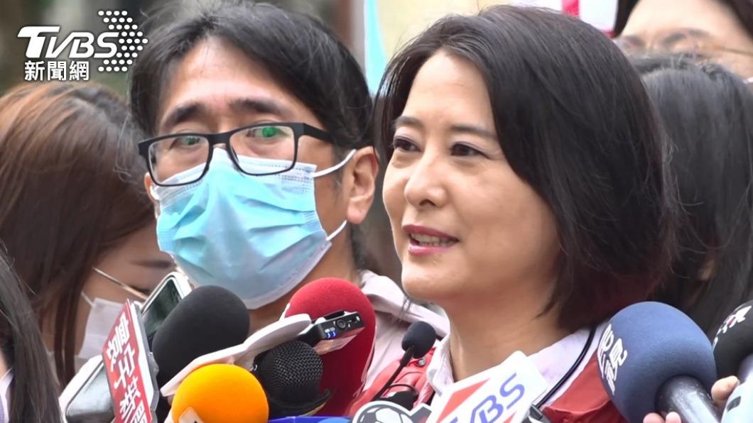 立委補選參選人王鴻薇。(圖/TVBS)