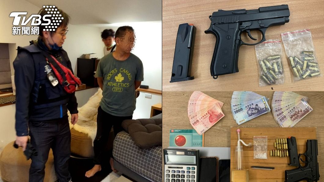 犯嫌不想入獄四處逃亡。(圖/TVBS)