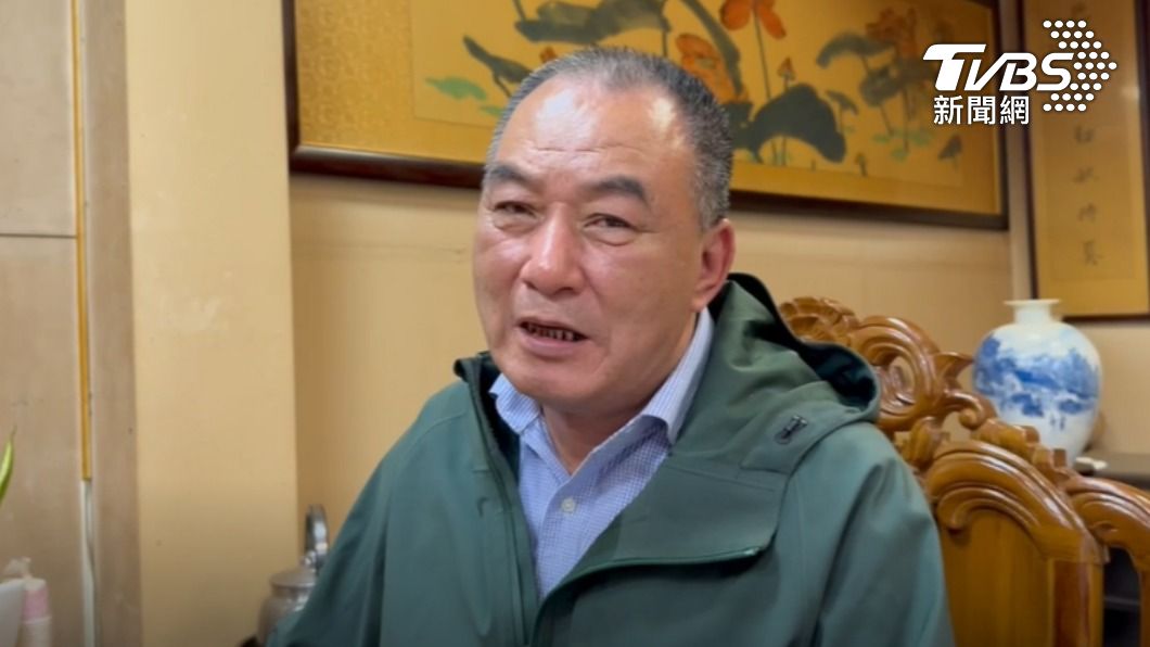 台南市前議員謝財旺。（圖／TVBS）
