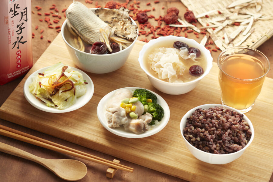妙雅認為廣和的餐點非常專業，菜色多樣且營養均衡。（圖／廣和月子餐提供）