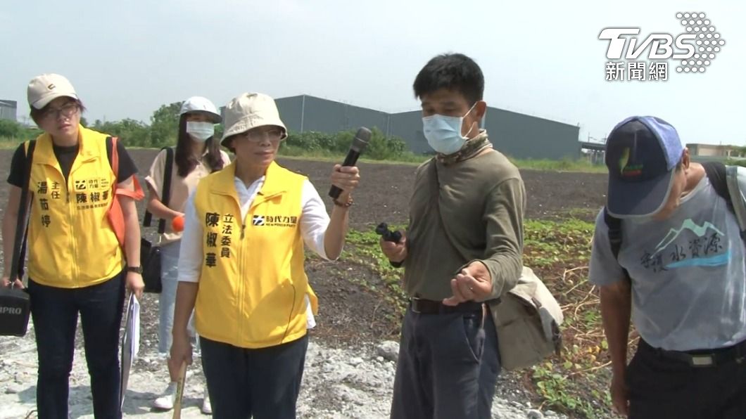 陳椒華長期關注學甲爐渣案。(圖/TVBS資料畫面)
