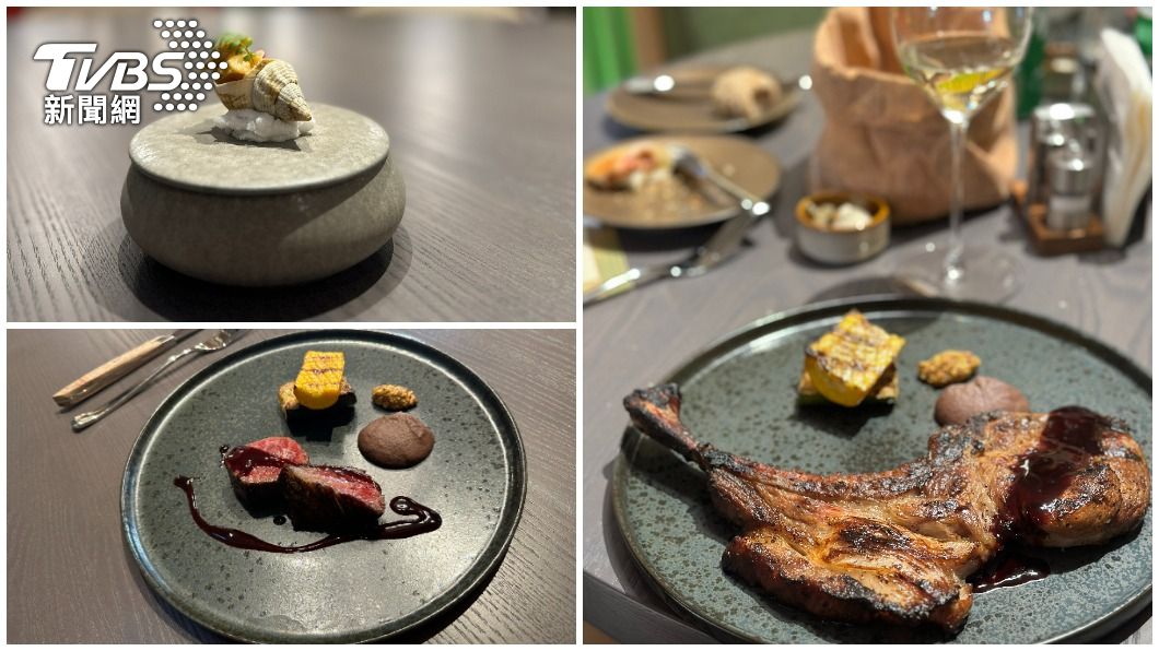 晚餐走Fine Dining演繹「鄒族原味」。(圖/葉韋辰攝)