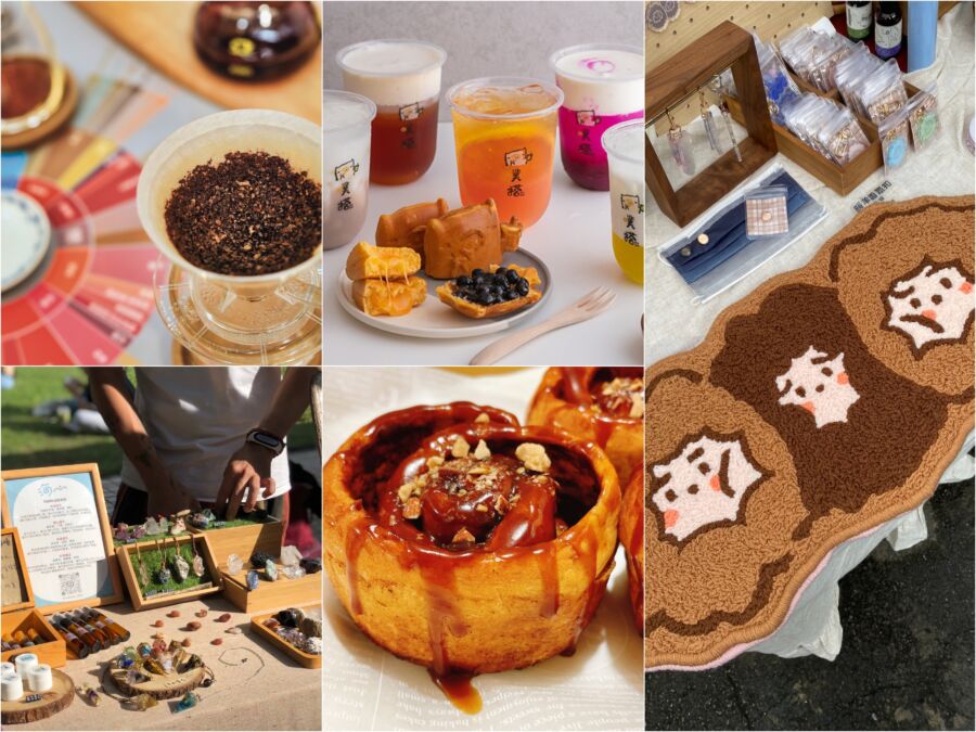 水水元宵市集2/1開展，現場將會有超過100個文創美食攤位。（圖／水水生活提供）