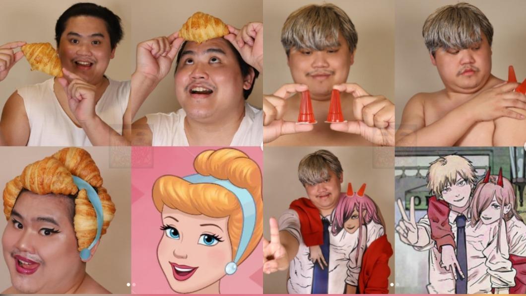Lonelyman以使用低成本Cosplay聞名。(圖/翻攝自Lonelyman IG)