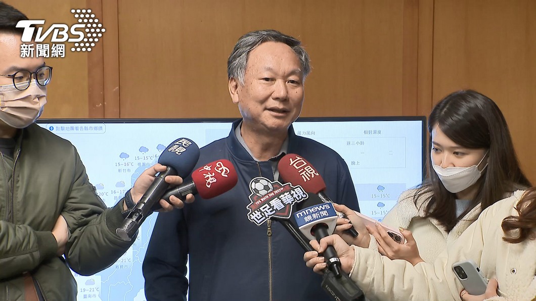 氣象局局長鄭明典。（圖／TVBS資料照）