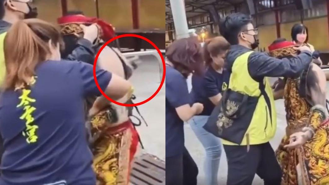 太玄宮事件新視角！乩童猛力揮手　女信徒「啪一聲」噴飛