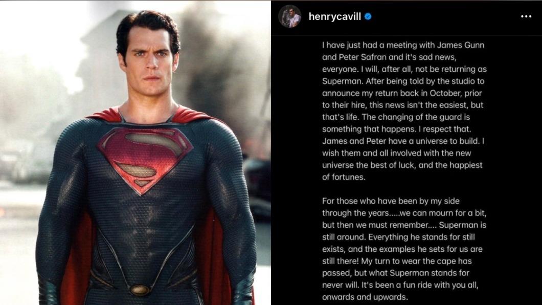 亨利在IG上悲痛發聲。（圖／翻攝自IMDB、henrycavill IG）