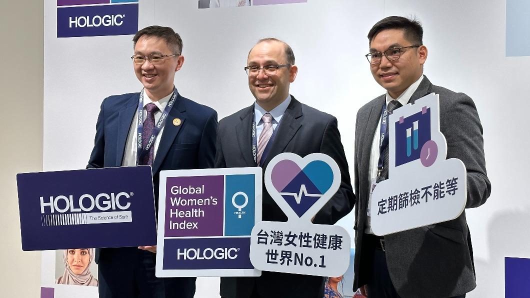 醫療器材技術公司豪洛捷公布全球婦女健康指數調查。(圖/許稚佳攝)
