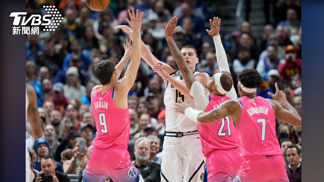 NBA金塊禁區豪奪98分敗巫師 總教練:令我詫異
