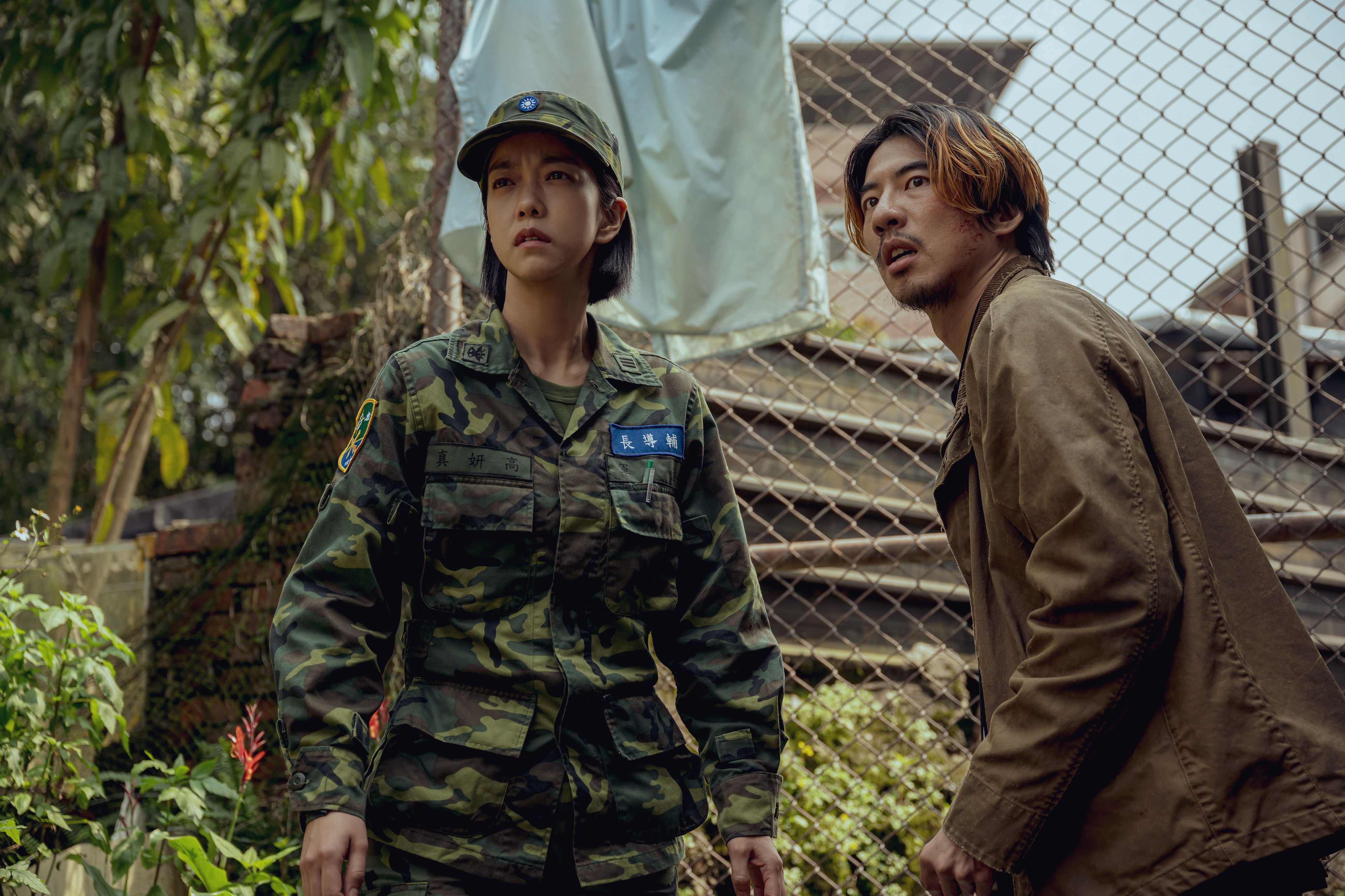李霈瑜 飾演出身軍人世家的輔導長。(圖/Disney+提供)